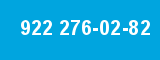 922 276-02-82